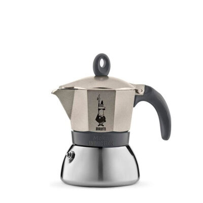 Cafetera Italiana Bialetti Moka Induction Gold 3 Tazas