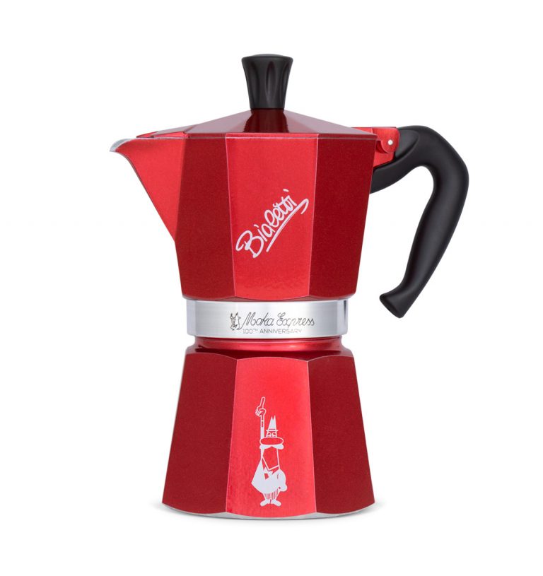 Cafetera Moka Express Centenario 6 Tazas