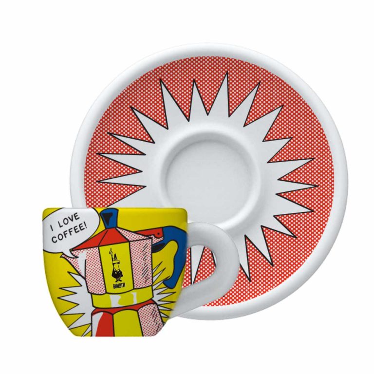 Taza para Cappuccino Lichtenstein de Porcelana Bialetti Diseño Personalizado
