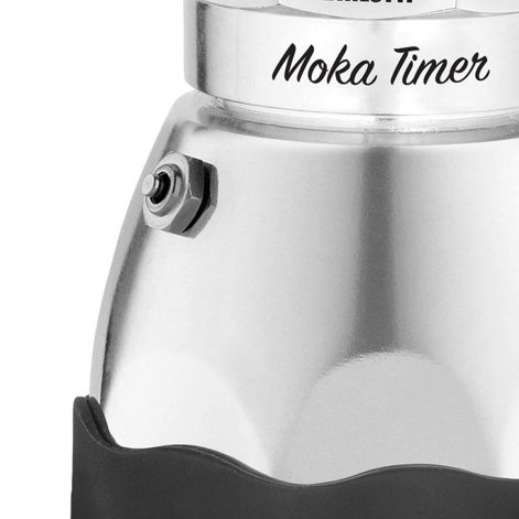 Cafetera Italiana Eléctrica Automática Moka Timer 6 tazas Bialetti