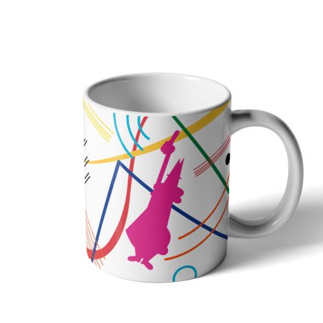 Mug Kandinsky de Porcelana