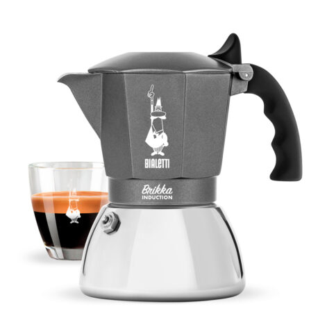 Cafetera Italiana New Brikka Induction 4TZ Bialetti