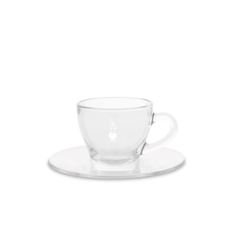 Set Tazas en vidrio Bialetti para café espresso