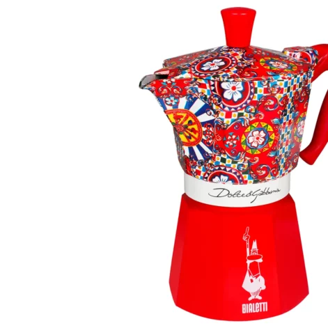MOKA Express 6 Tazas Cafetera Bialetti Dolce & Gabbana – Edición Limitada
